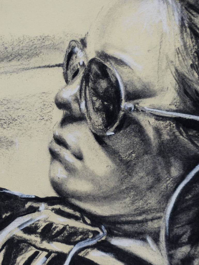 Original Figurative People Drawing by Stephanie Ryan