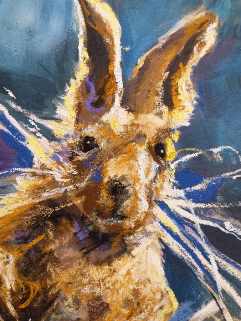 Original Expressionism Animal Drawing by Stephanie Ryan