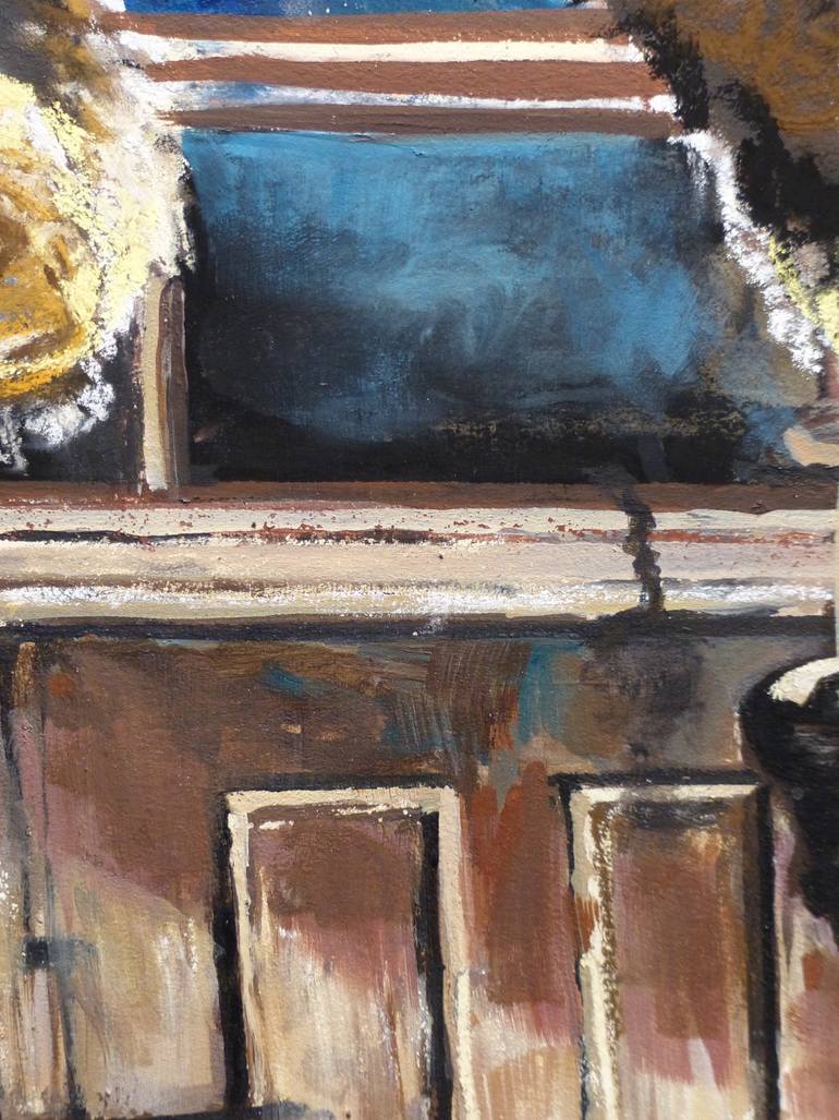 Original Expressionism Animal Drawing by Stephanie Ryan