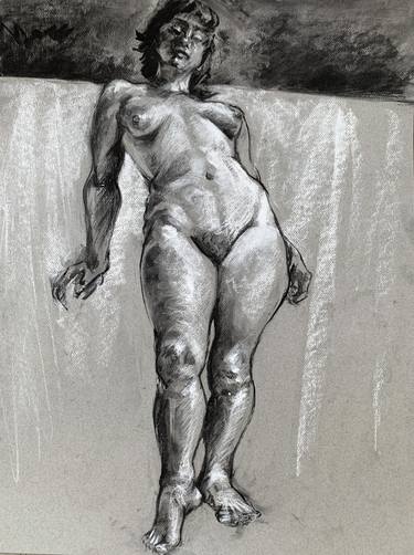 Print of Figurative Nude Drawings by Stephanie Ryan