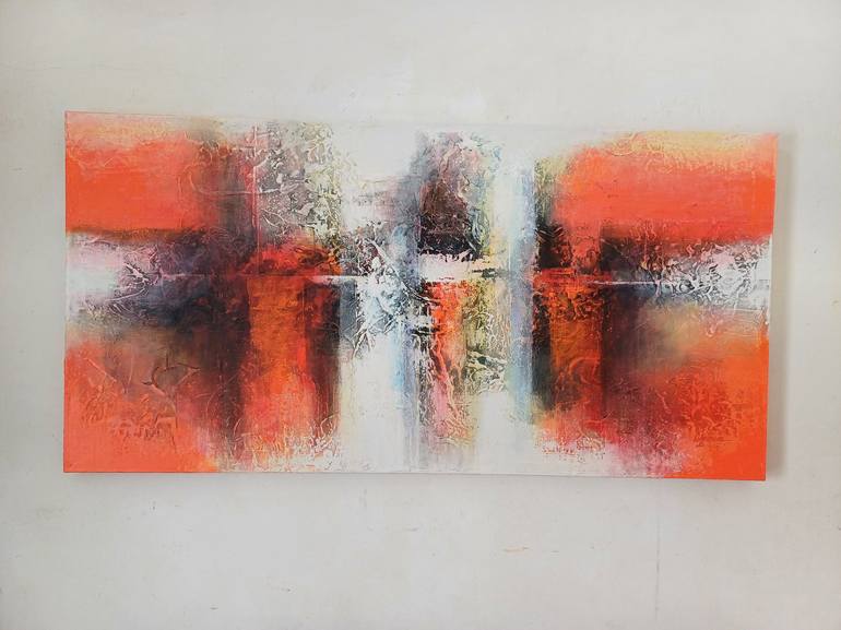 Original Abstract Painting by Saulo Silveira