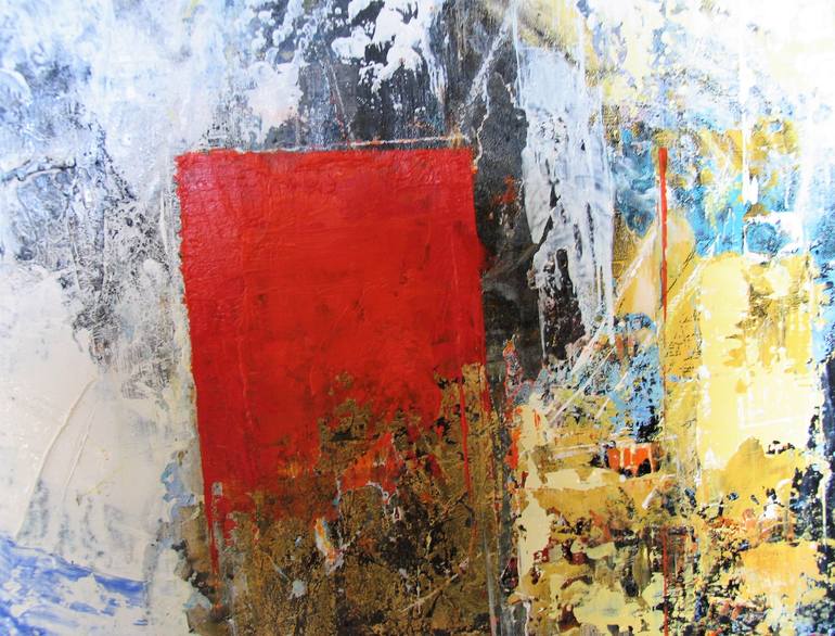 Original Abstract Painting by Saulo Silveira