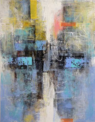 Original Abstract Expressionism Abstract Paintings by Saulo Silveira