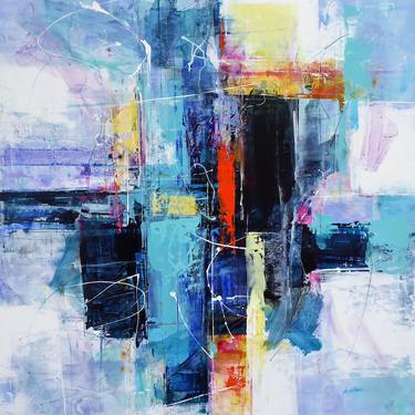 Original Abstract Expressionism Abstract Paintings by Saulo Silveira