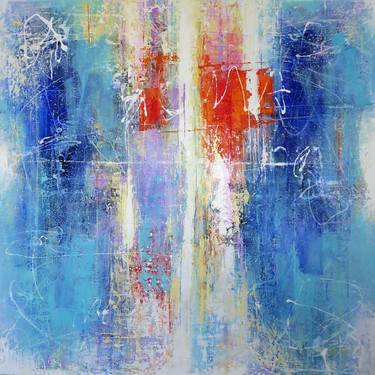 Original Abstract Expressionism Abstract Paintings by Saulo Silveira