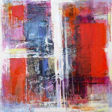 Original Abstract Expressionism Abstract Paintings by Saulo Silveira