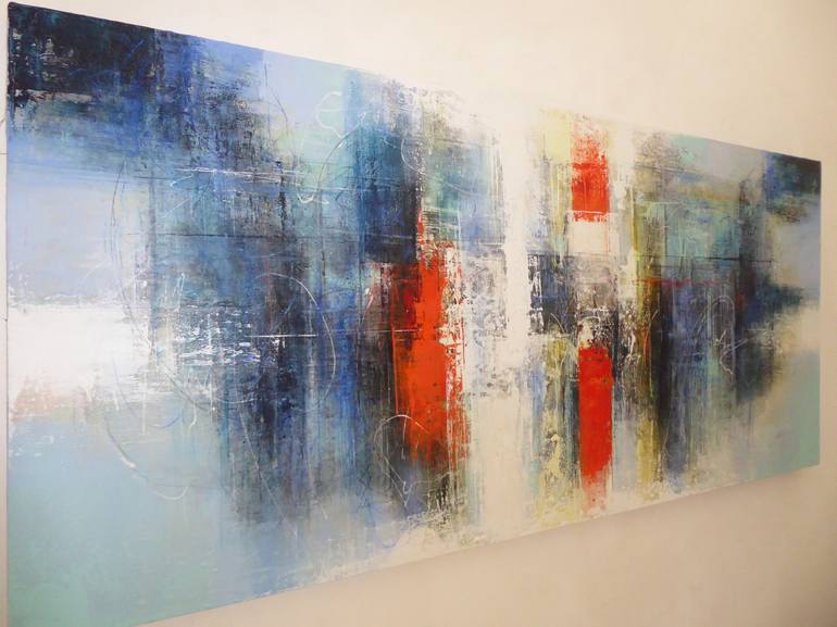 Original Abstract Painting by Saulo Silveira