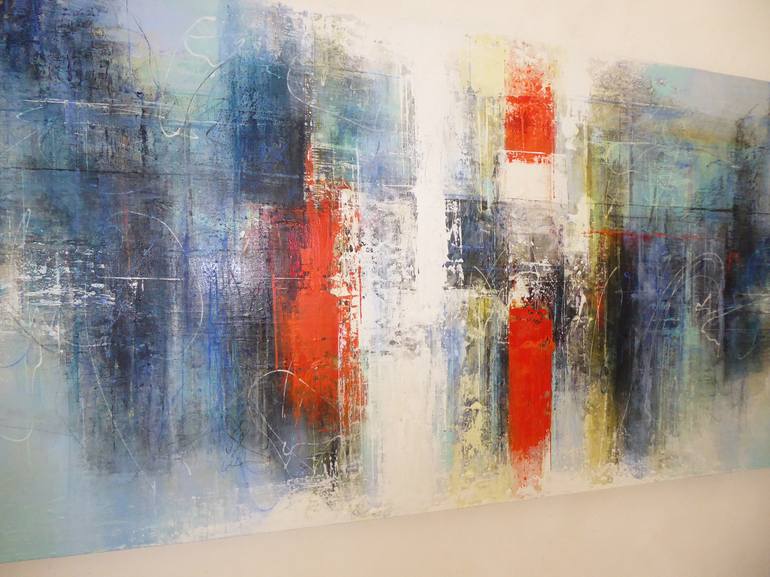 Original Abstract Painting by Saulo Silveira