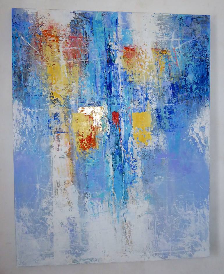 Original Abstract Painting by Saulo Silveira