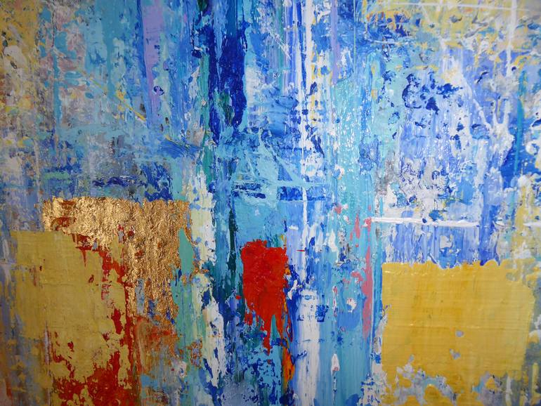 Original Abstract Painting by Saulo Silveira