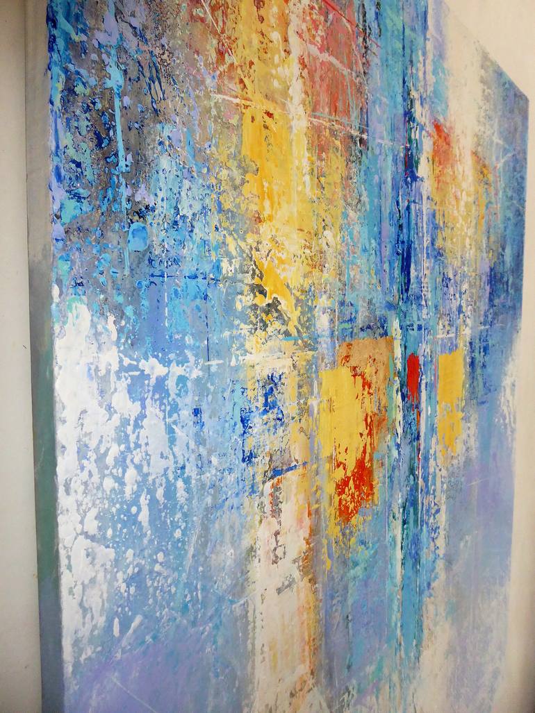 Original Abstract Painting by Saulo Silveira