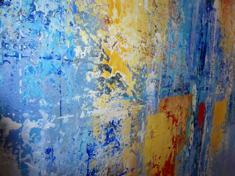 Original Abstract Painting by Saulo Silveira