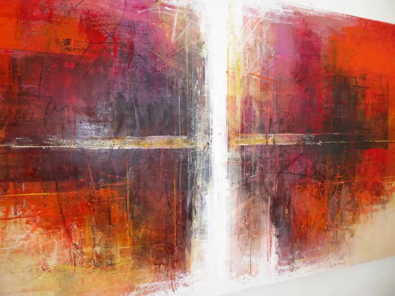 Original Abstract Painting by Saulo Silveira