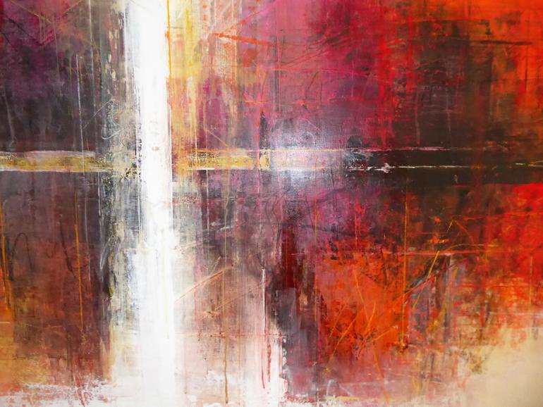 Original Abstract Painting by Saulo Silveira