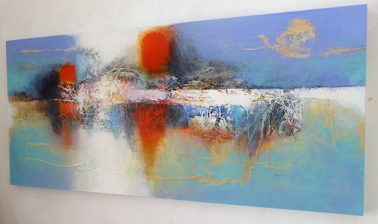 Original Abstract Painting by Saulo Silveira