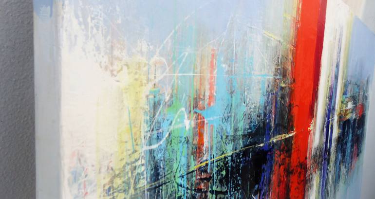 Original Abstract Painting by Saulo Silveira