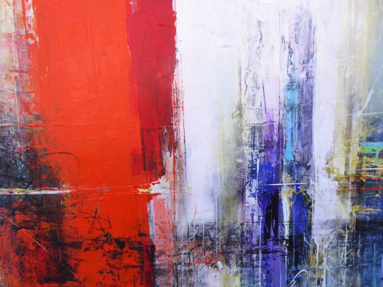 Original Abstract Painting by Saulo Silveira