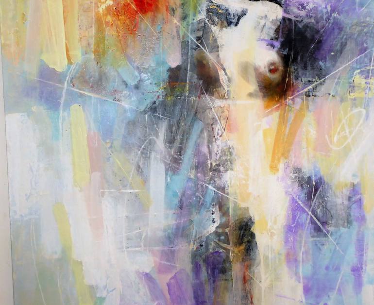 Original Contemporary Nude Painting by Saulo Silveira