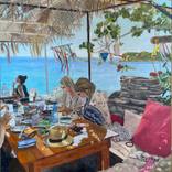 Taverna in Zakinthos, Greece II by Zohar Flax