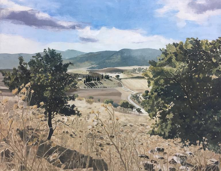 Original Landscape Painting by Zohar Flax