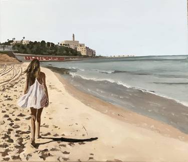 Original Beach Paintings by Zohar Flax