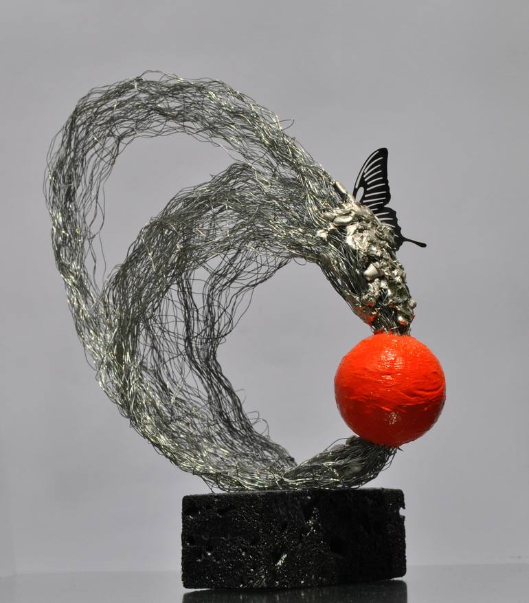 Original Abstract Sculpture by Maya Taneva