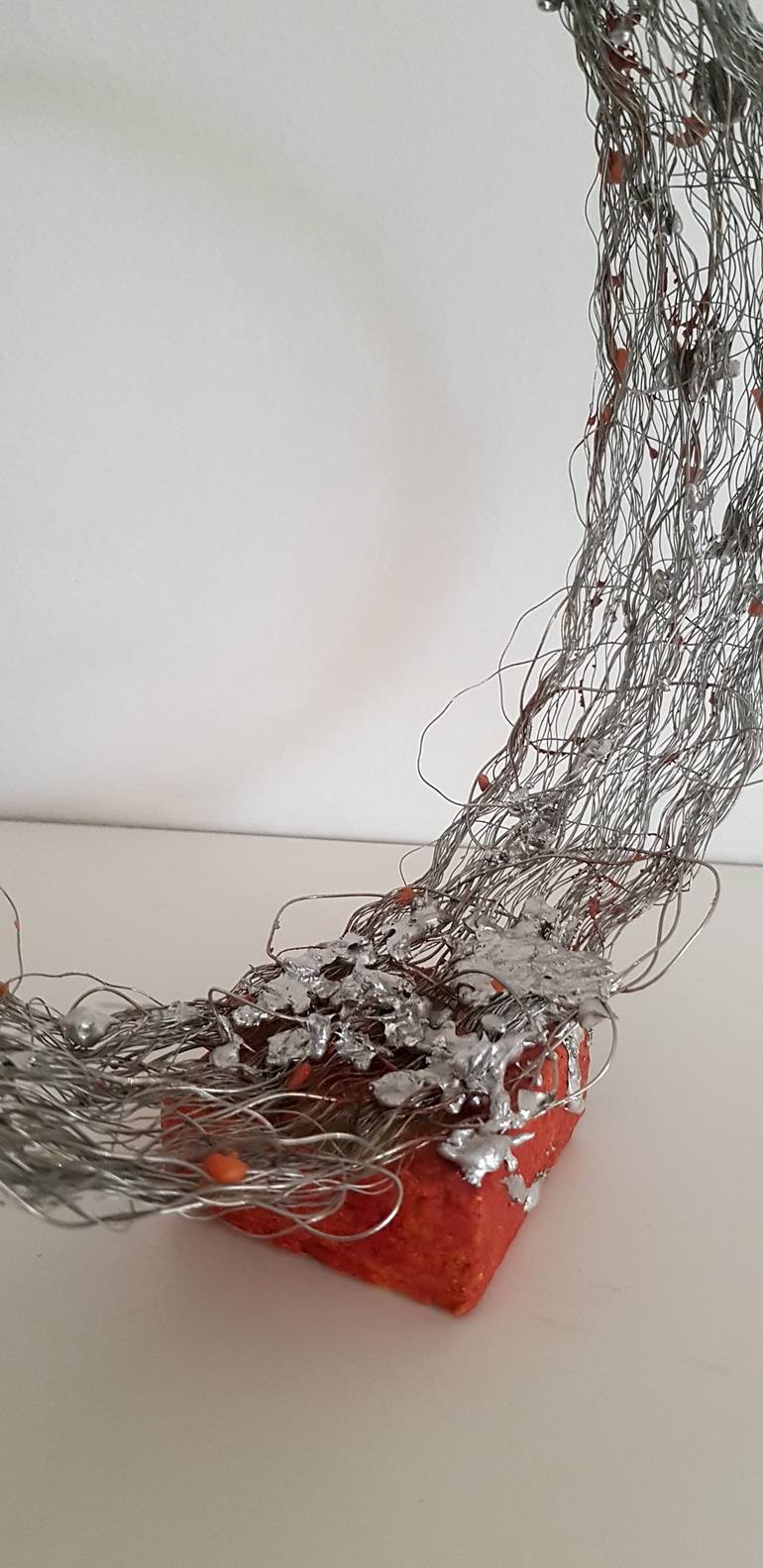 Original Abstract Expressionism Abstract Sculpture by Maya Taneva