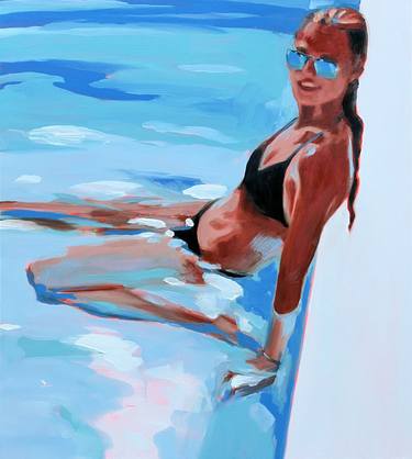 Original Beach Paintings by Elizabeth Lennie