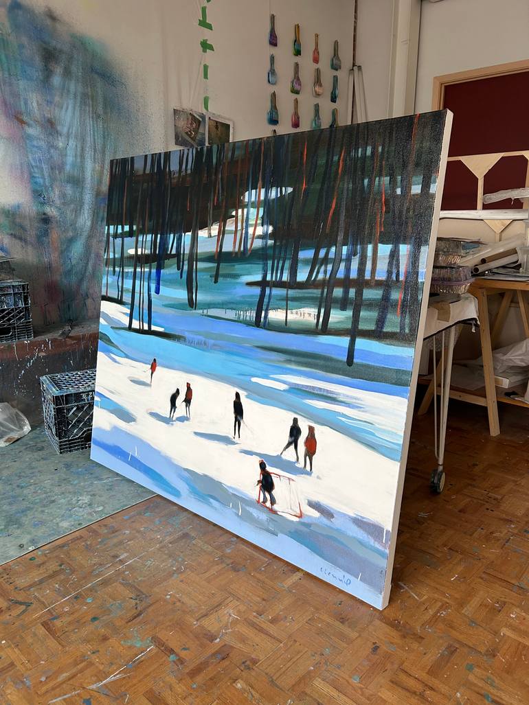 Original Contemporary Landscape Painting by Elizabeth Lennie