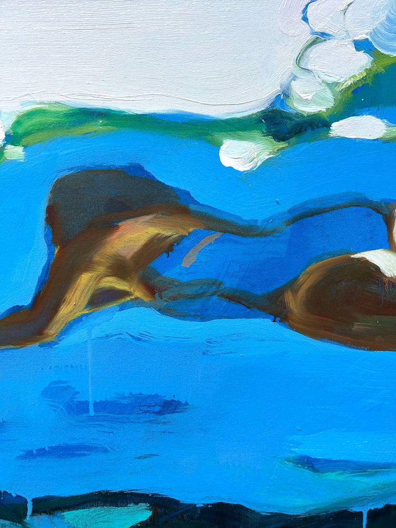 Original Contemporary Beach Painting by Elizabeth Lennie