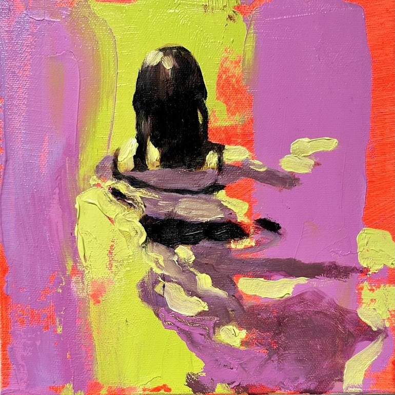 Original Contemporary Beach Paintings by Elizabeth Lennie