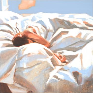 Print of Figurative Home Paintings by Elizabeth Lennie