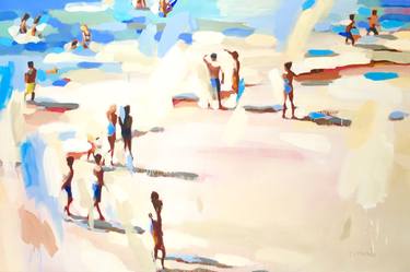 Original Beach Paintings by Elizabeth Lennie