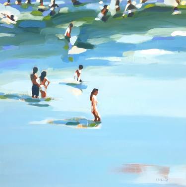 Saatchi Art Artist Elizabeth Lennie; Painting, “Seaside 5” #art