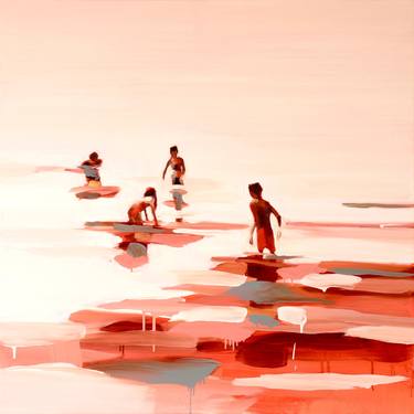 Print of Beach Paintings by Elizabeth Lennie