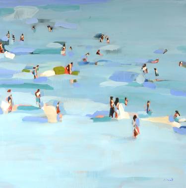 Saatchi Art Artist Elizabeth Lennie; Painting, “Beachlife18” #art