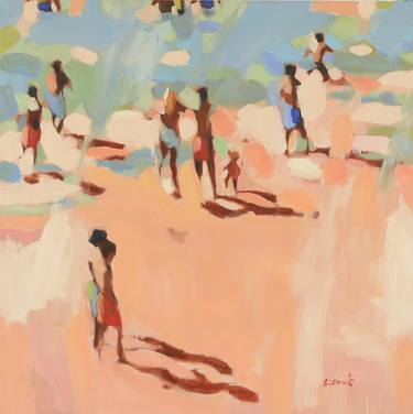 Saatchi Art Artist Elizabeth Lennie; Painting, “Beachlife 4” #art