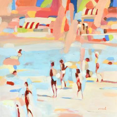 Original Beach Paintings by Elizabeth Lennie