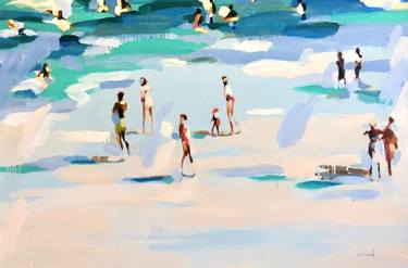Saatchi Art Artist Elizabeth Lennie; Painting, “Beachlife 22” #art