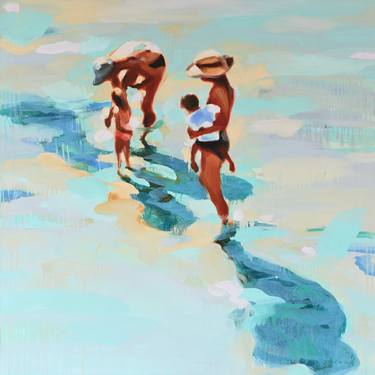 Original Beach Paintings by Elizabeth Lennie