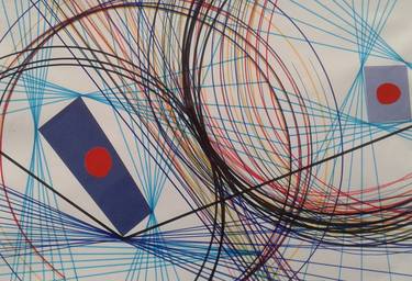 Print of Abstract Geometric Collage by HORACIO CARRENA