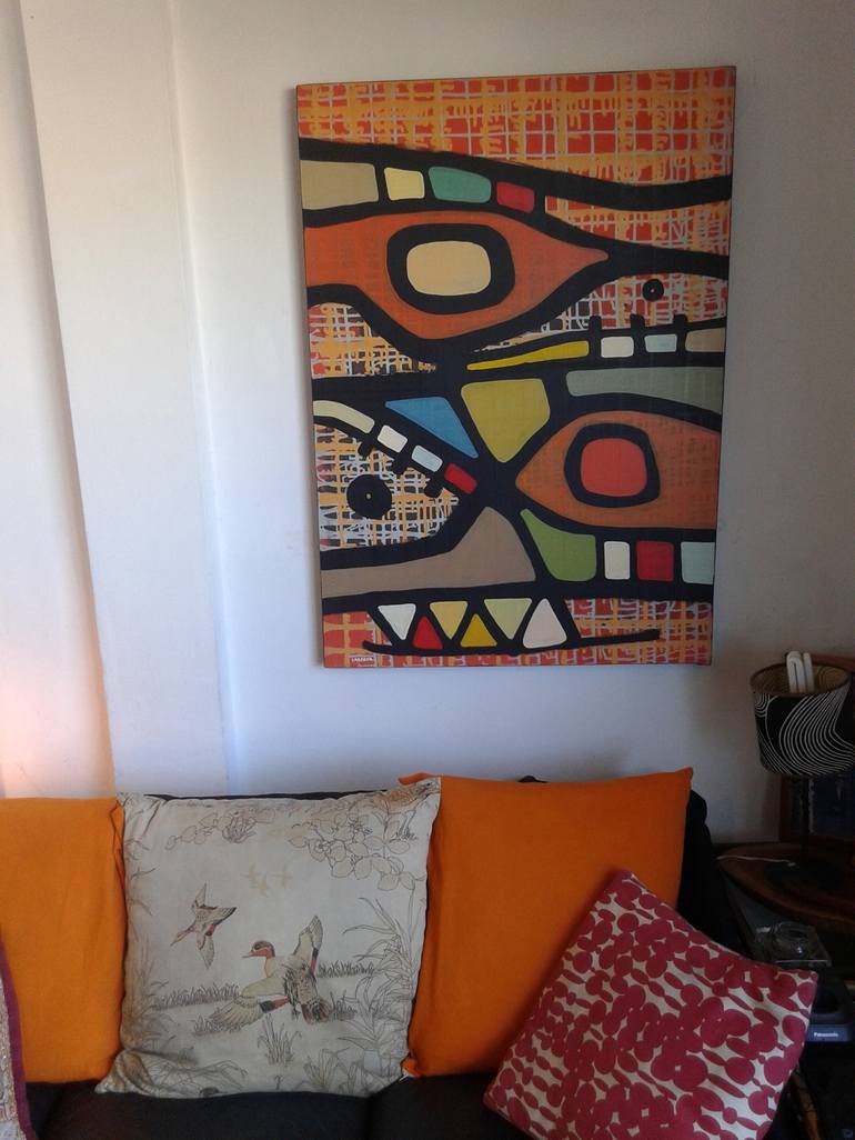 Original Modern Abstract Painting by HORACIO CARRENA