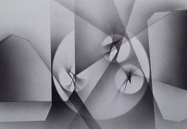 Original Abstract Drawings by HORACIO CARRENA