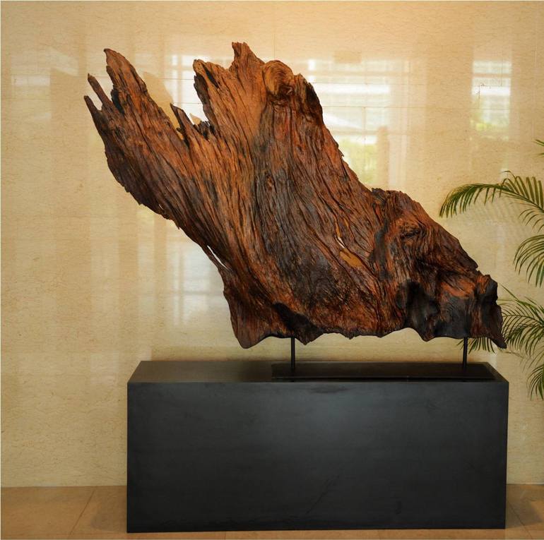 Original Nature Sculpture by Michael Deloffre