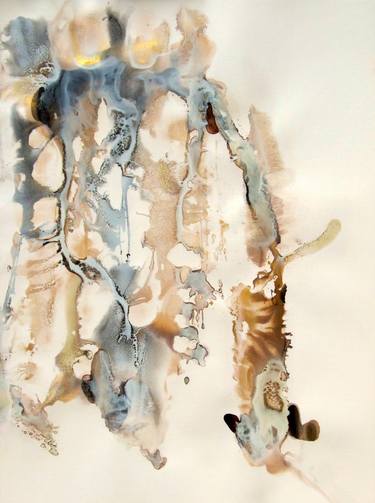 Original Abstract Expressionism Abstract Paintings by Michael Deloffre