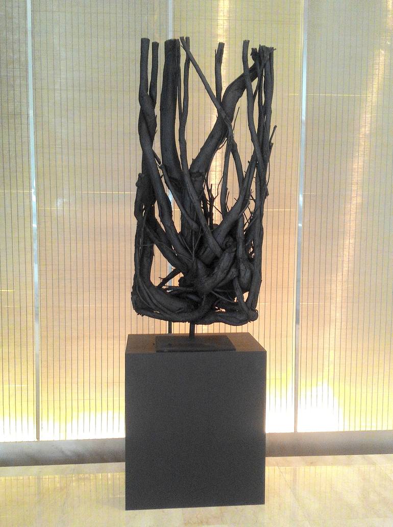 Original Abstract Sculpture by Michael Deloffre