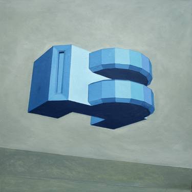 Print of Cubism Architecture Paintings by K Van