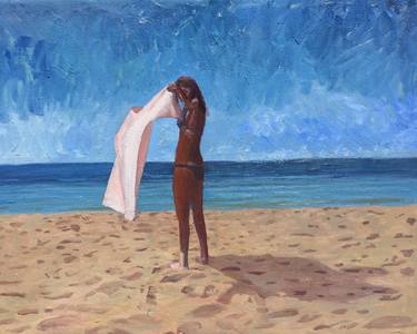 Print of Figurative Seascape Paintings by Rick Matear