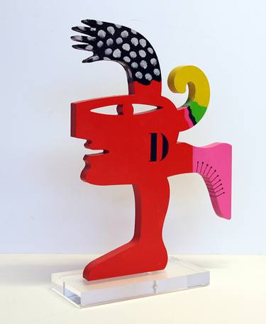 Saatchi Art Artist frank slabbinck; Sculpture, “Happy Devil” #art