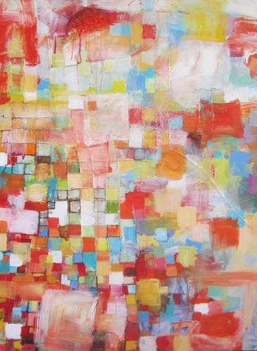 Original Modern Abstract Paintings by Michelle Daisley Moffitt